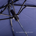 El mejor mini paraguas plegable compacto para lluvia con estuche